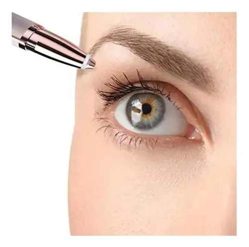 Kit De Depiladora Facial Eléctrica Indolora Para Cejas