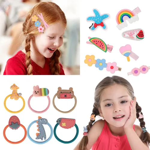 Set De Accesorios Para El Cabello Onecocoa Para Niñas Con Jo