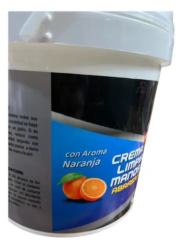 Crema Limpia Manos 4 Kg Mecanic 50 Aroma Naranja