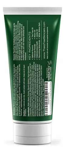 Exfoliante De Aceite De Árbol De Té Con Carbón De Bambú, Nee