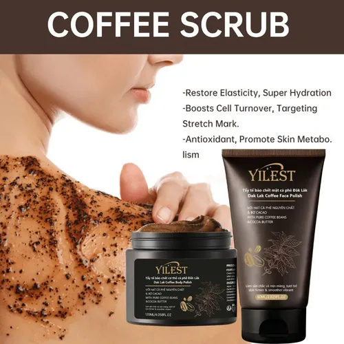 – Exfoliante Facial Y Corporal De Café For Hombres Y