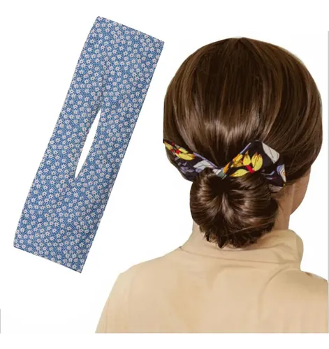 Bandas Para El Pelo De Bollo De Moda Para Mujer, R