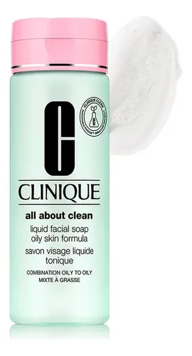 Jabon Liquido Facial Clinique Piel Grasa All About Clean