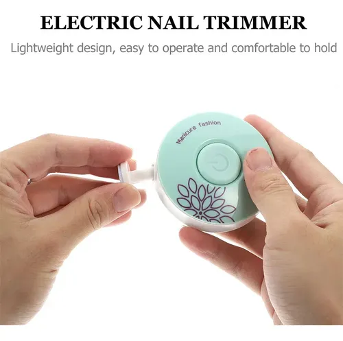 Set De Limas Eléctrico, Afilador De Uñas Adultos Bebes Según Stock Circular