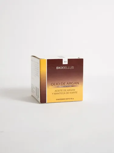 Crema nutritiva Biobellus Olio Di Argan manteca Karite 55 gr