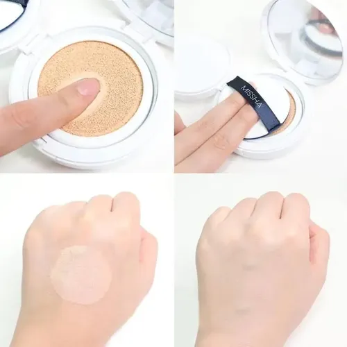 Base de Maquillaje Missha Magic Cushion Cover Lasting Tono 21 con FPS 50 y Acabado Natural