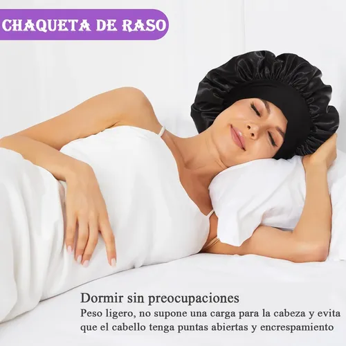 Gorros De Satén Zhenzhuacc Para Dormir 3 Piezas 3pcs-set