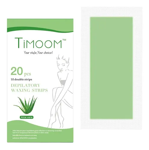 Tiras De Cera Face Aloe