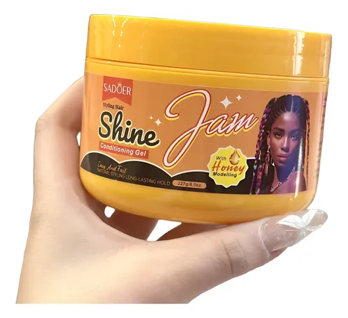 Gel Shine Para Definición De Trenzas Africanas Peinados 227g