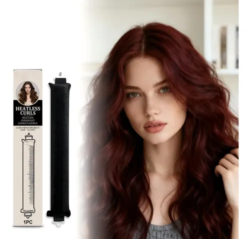 Rulos Para El Cabello Sin Calor De 4 Piezas, Rodillos De Ter