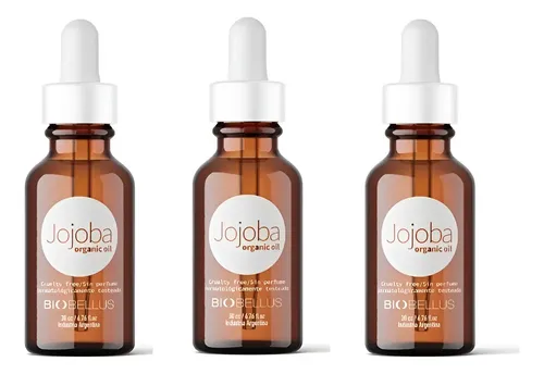 Aceite Corporal Hidratante De Jojoba Organico 30 Ml Pack X 3