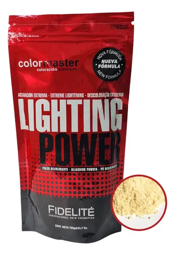 Polvo Decolorante Lighting Power Doypack X700gr Fidelite