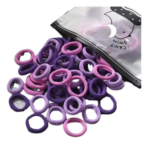 Donitas Ligas Para Cabello Niña, Elige Color