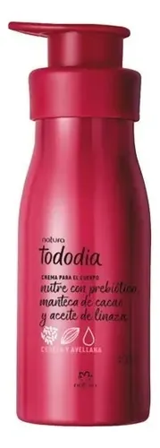 Crema Hidratante Corporal Cereza Y Avellana Tododía Natura