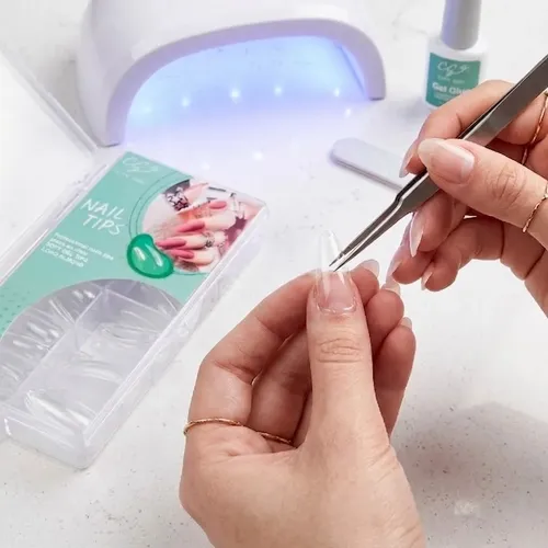 Tips Sistema Sof Gel Press On Caja X120pcs Ultra Finas