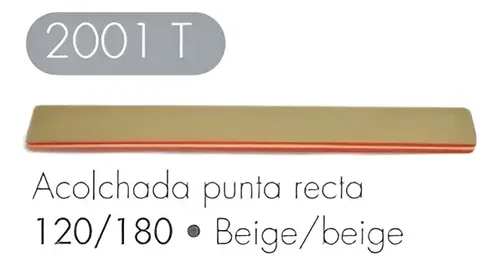 Lima Raffine 120/180 Uñas Esculpidas (recta)