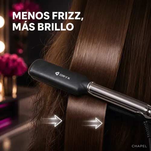 Plancha De Pelo Alisado Mujer Oryx Cerámica Turmalina 220°c