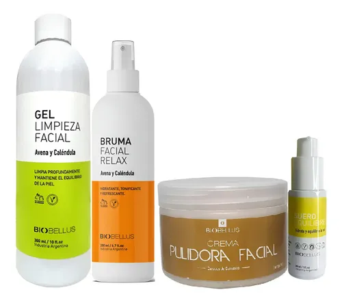 Skincare Facial Piel Grasa Rutina Profunda Biobellus