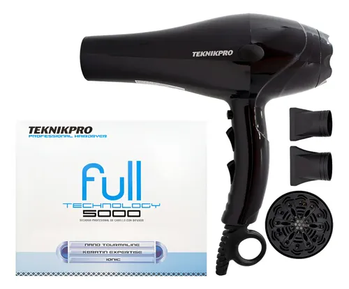 Secador De Pelo Profesional 2200w Teknikpro Full Tech Local