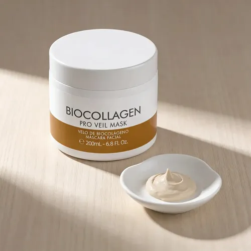 Idraet Mascara Facial Biocollagen Pro Veil Mask Velo Biocolageno 200ml