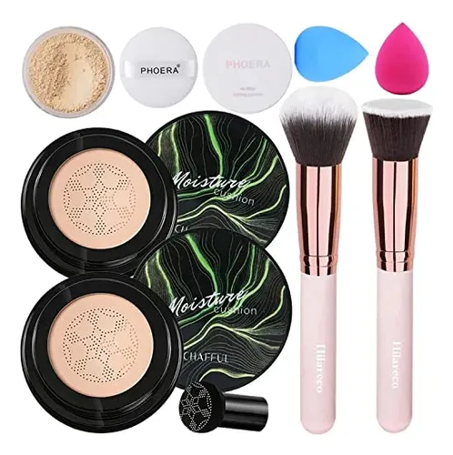 Cojín De Aire De Cabeza De Hongo, Base Natural Cc Crema,