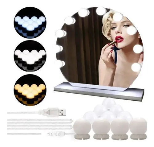 X C /// Vanity Led – Juego De Luces De Espejo (10 F