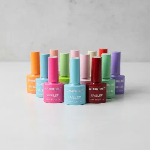 Kit Esmaltes Semipermanentes X 12 Gel Color Uv Led Base Top