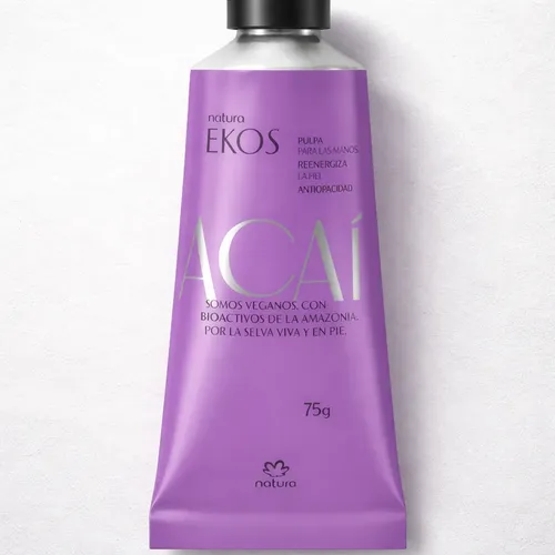 Crema De Manos Natura Ekos Pulpa Acai 75g