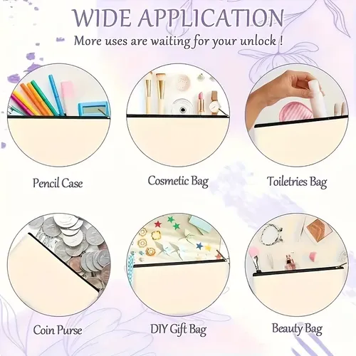 Bolsa De Maquillaje Con Cremallera Con Estampado Best Memori Estilo 1