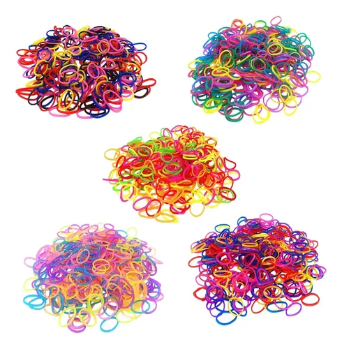 (d) Cintas Para El Pelo, Bandas Elásticas Desechables, Elást