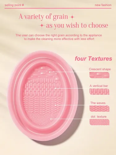 Set 50 Brochas Y Accesorios De Maquillaje Profesional Rosa Rosa