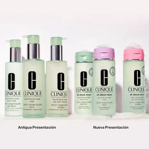 Jabon Liquido Facial Clinique Piel Grasa All About Clean