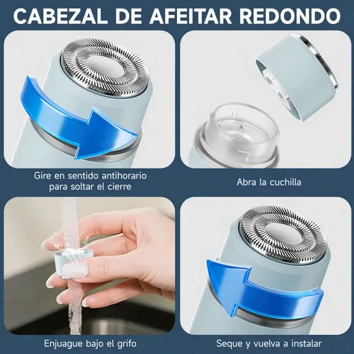 Y Depiladora Eléctrica, Afeitadora Portátil