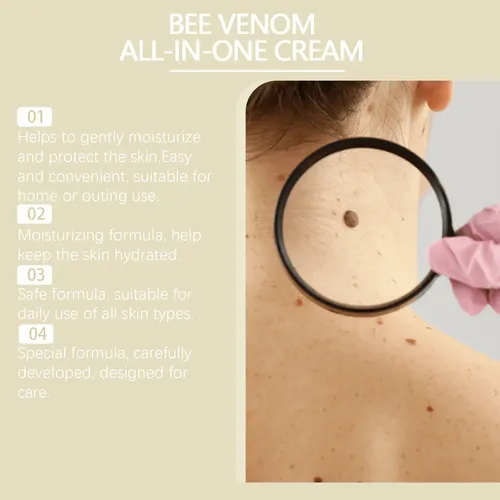 Crema Profesional Todo En Uno Bee Para Todo Tipo De Piel, 2