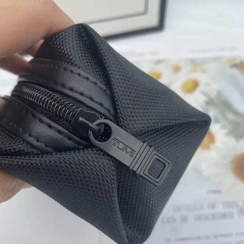 Neceser De Nailon Balístico Tum1, Bolsa De Maquillaje Colabo Negro Ballistic Nylon
