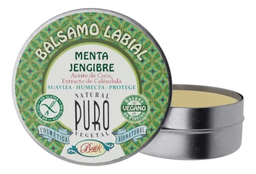 Bálsamo Labial Lata Jengibre Menta Boti-k Puro
