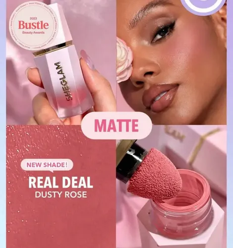 Rubor Sheglam Liquid Blush Rubor Líquido Tono Del Maquillaje Real Deal