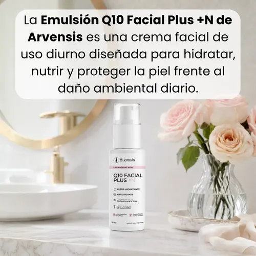 Crema Facial Antiedad Q10 Plus N Hidratante Antioxidante Ful