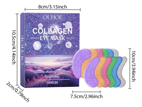 Parches De Colágeno Para Ojos Ouhoe Para Ojeras Y Líneas Fin Normal