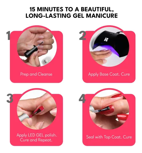 Capa Base De Gel Rc Red Carpet Manicure Fortify & Protect