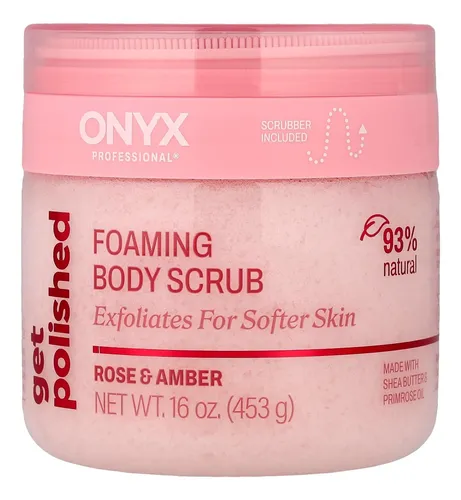 Exfoliante Corporal Onyx Professional 453 G De Pétalos De Ro