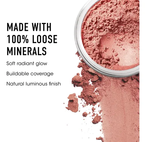 Colorete En Polvo Mineral Suelto Bareminerals, Vegano, Libre