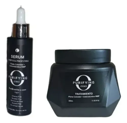 Tratamiento Capilar Purifying Zero Kleno 350cc + Serum 50cc