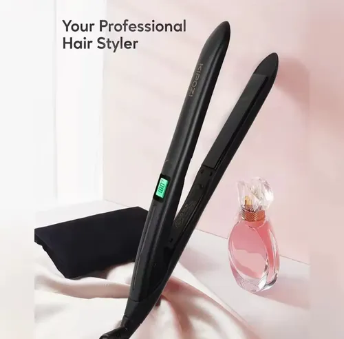 Plancha De Pelo Kipozi Profesional Pantalla Lcd Titanio