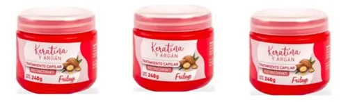 Frilayp Keratina Y Argan 240 Grs 3 Unidades