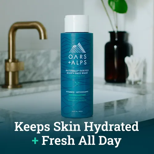 Gel De Baño Y Rostro Hidratante Para Hombres Oars + Alps 400