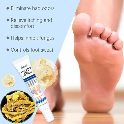 Ungüento Para Pies De Atleta Wolfsbane, Crema Curativa Contr