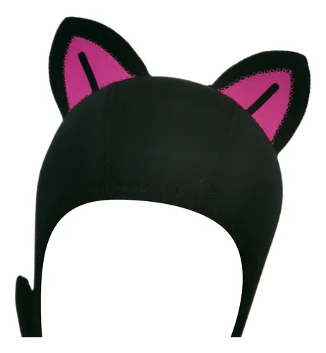 Capucha De Surf De Neopreno De 3 Mm, Estilo Orejas De Gato,