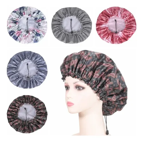 Gorro De Baño Ajustable, Reutilizable, Para Ducha, Paquete D