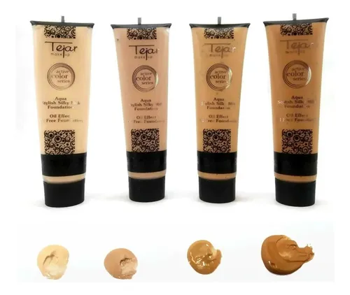 Base Maquillaje Cremosa Tejar Make Up Mate Media 30g Larga Duración